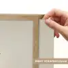 Knoflook - Natuurlijk - Beige Light Box met batterij (Wandlamp) middel -USP_websiteprintNL