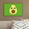 Avocado - Groen - Speels canvas 2cm klein -sfeer3