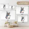Nijlpaard - Baby dier - Dieren Wandkleed katoen klein -tsfeer8_DE