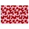 Modern - Abstract - Rood Placemat vinyl groot 368 -zzsfeer1_Kitchenyeah-website