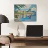 Berg - Skyline - Strand - Water PET vilt klein -sfeer5