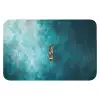 Bootje - Water - Blauw WCmat klein -3d