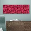 Roze - Slang - Motief canvas 2cm klein 828 -sfeer4