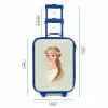 Prinses met een tiara - Groen Kinderkoffer - Blauw klein -productfoto_formaten