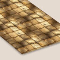 Geometrisch - Tegels - Goud fotolijst zwart zonder passe partout klein 224 -zsfeer6