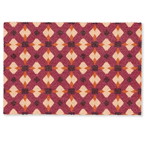Retro - Patroon - Kleurrijk Deurmat klein 898 -zkaufland3d