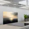 Zon - Horizon - Zee keuken achterwand spatscherm klein -3d_schuin