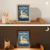 Sterren - Olifant - Maan - Wolken Light Box met kabel (Kinderlampje) klein -sfeer3_kind