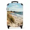 Duinen bij zee NBS - Handbagage koffer - Kinderen Unisex middel -productfoto_recht