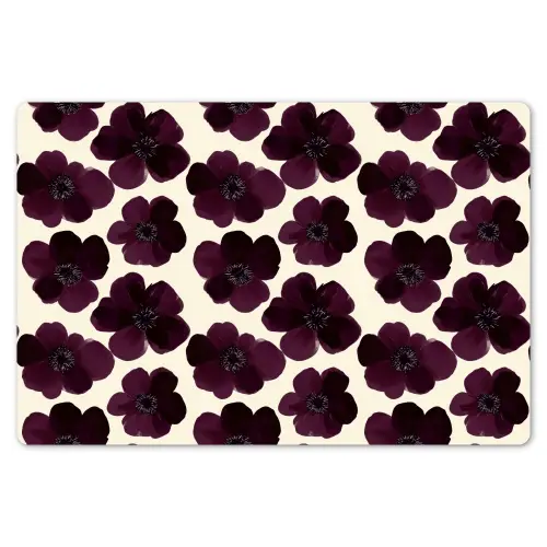 Bloemen - Aquarel - Paars Placemat vinyl groot 368 -zzsfeer1_Kitchenyeah-website