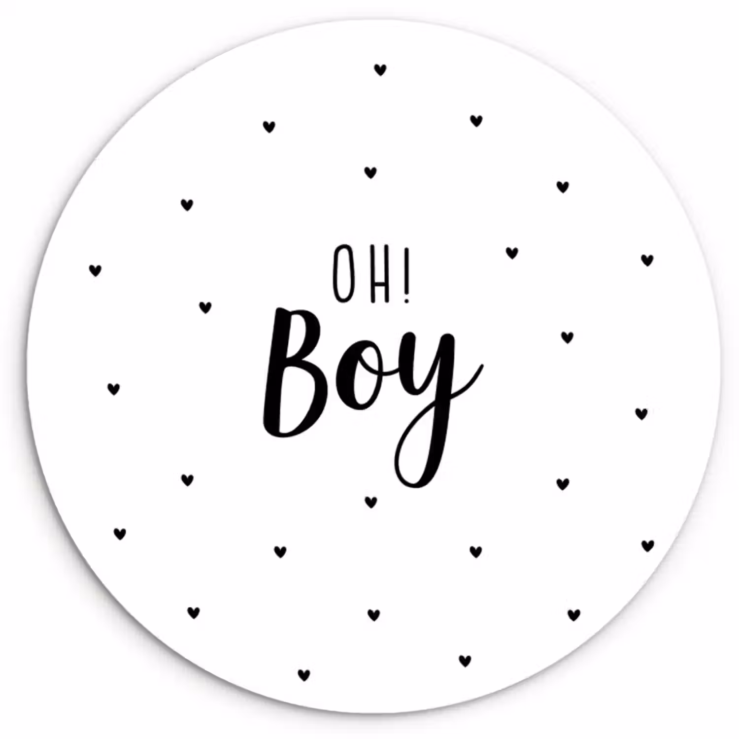 Muurcirkel - Quotes - Kind - Jongens - Oh! Boy - Spreuken