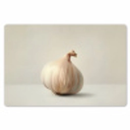 Knoflook - Natuurlijk - Beige Placemat vinyl groot -zzsfeer1_Kitchenyeah-website