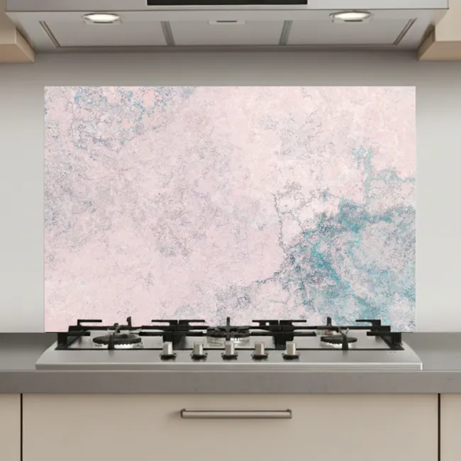 Cement - Beton - Retro - Industrieel - Wit - Blauw keuken achterwand spatscherm klein -3d_website