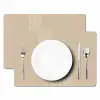 Parallelle lijnen - Lichte textuur - Beige Placemat vinyl groot -zzsfeer2_Kitchenyeah-website