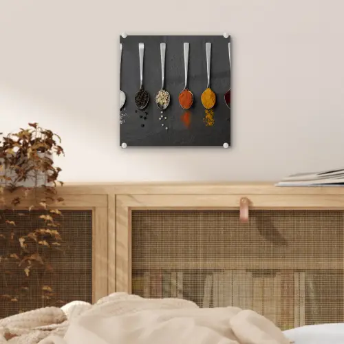 Specerijen - Lepels - Tafel - Rustiek - Kruiden plexiglas 5mm klein -sfeer4