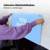 Blauw - Wit - You fuckin rock Inductie beschemer met haakjes klein -ky-ophangen-de