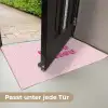 Bisou - Roze - Dikke letters Deurmat klein -USP_DE