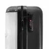 Wit paard met wapperende manen Koffer - NBS - Handbagage middel -slot