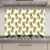 Vintage - Ananas - Blad keuken achterwand spatscherm klein 900 -3d_website