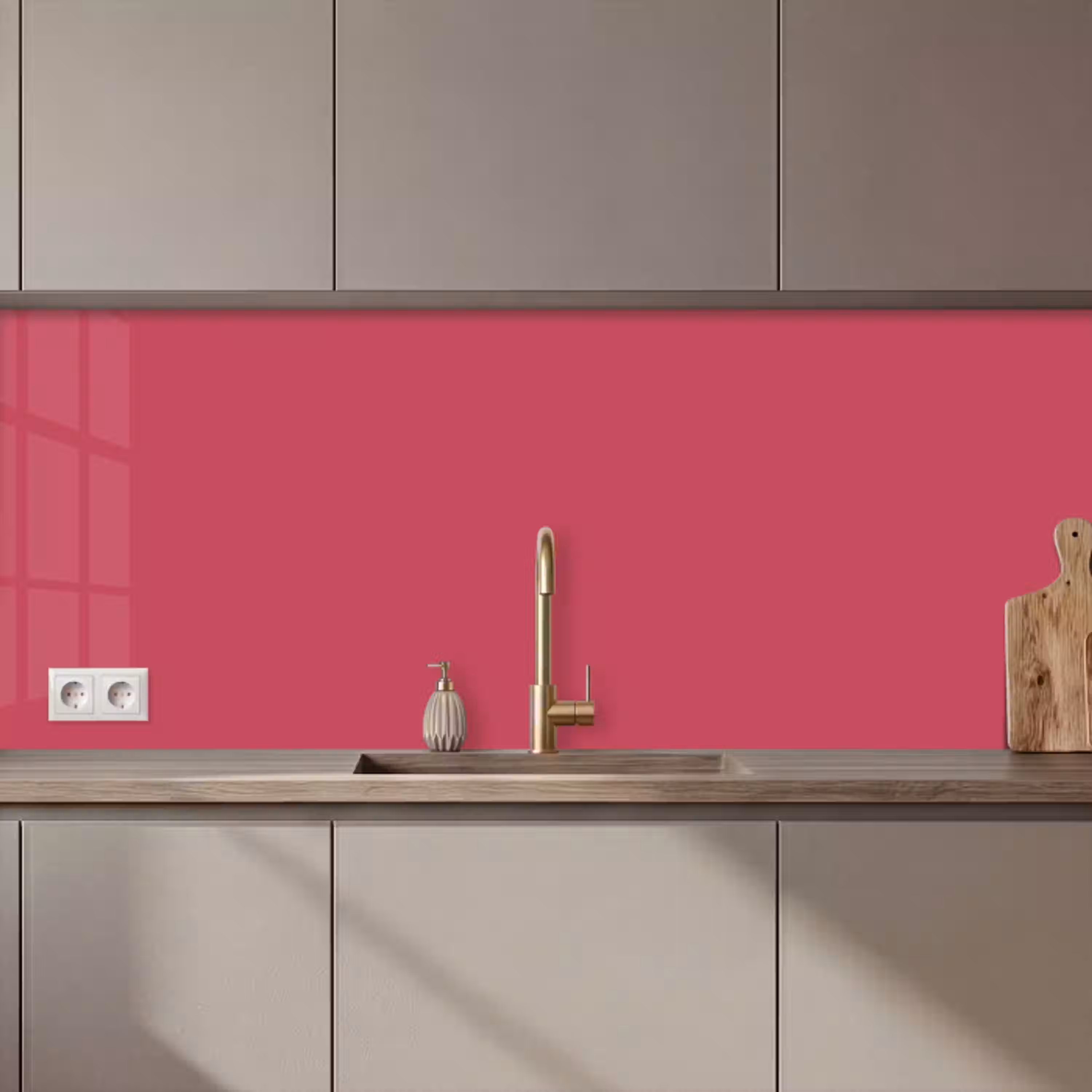 Bold - Berry - Rood keuken achterwand 2 middel 871 zz_3dshopping