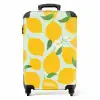 Pastel fruit - Citroenen NBS - Handbagage koffer - Kinderen Unisex middel -productfoto_recht