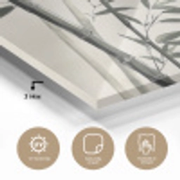 Japandi - Bamboe - Beige plexiglas 5mm klein -sfeer2