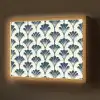 Klassiek - Motief - Blauw Light Box met batterij (Wandlamp) middel 907 -z3d_website