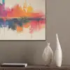 Watercolor - Kunst - Modern PET vilt klein -sfeer6_closeup