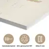 Wereldkaart - Realistisch - Beige PET vilt klein -closeup_NL