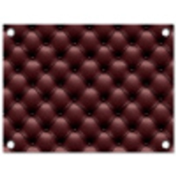 Leer - Patroon - Bordeaux tuinposter los doek klein 239 -3d