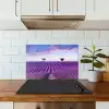 Lavendel - Natuur - Paars - Bomen - Bloemen keuken achterwand spatscherm klein -sfeer2