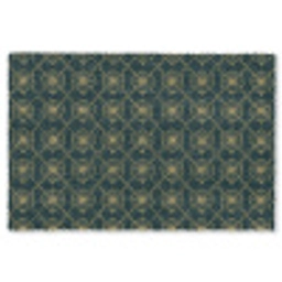 Geometrisch - Elegant - Groen Vloerkleed Rechthoek klein 1091 -3d