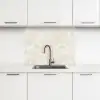 Crèmebeige - Marmer - Aders keuken achterwand 2 middel 865 -3d