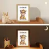 Tijger - Wees gelukkig - Quote - Dier Light Box met kabel klein -sfeer3_kind