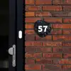 Zwarte veren - Traditioneel Naambord Organisch middel -sfeer1