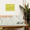 Gaming - Stippen - Strepen - Geel tuinposter los doek klein -sfeer7