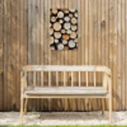 Hout - Boomstammen - Textuur Tuinposter op houten frame 2 cm dik klein -sfeer4