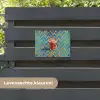 Mok - Koffie - Zigzag - Slagroom tuinposter los doek klein -sfeer3