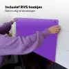 See the good - Oranje - Paars Inductie beschemer met haakjes klein -ky-ophangen-nl