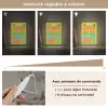 Alfabet - Educatief - Letters leren voor kinderen - Groen - Dieren Light Box met kabel (Kinderlampje) klein -USP_dimbaarFR