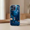 Koraalrif - Vissen - Oceaan - Blauw Telefoonhoesje iPhone 17 Pro klein -sfeer2