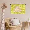 Zebraprint - Priority - Roze Wandkleed katoen klein -wsfeer5_kind