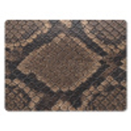 Python - Schubben - Brons muismat rubber klein -3d