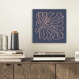 Bloemen - Bohemian - Roze - Pastel aluminium wit klein -sfeer1