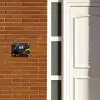 Goud zwart marmer - Modern Naambord Rechthoek middel -sfeer3-rechthoek-S