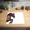 Paard - Springen - Modern Inductie beschermer vinyl 3mm middel -sfeer5