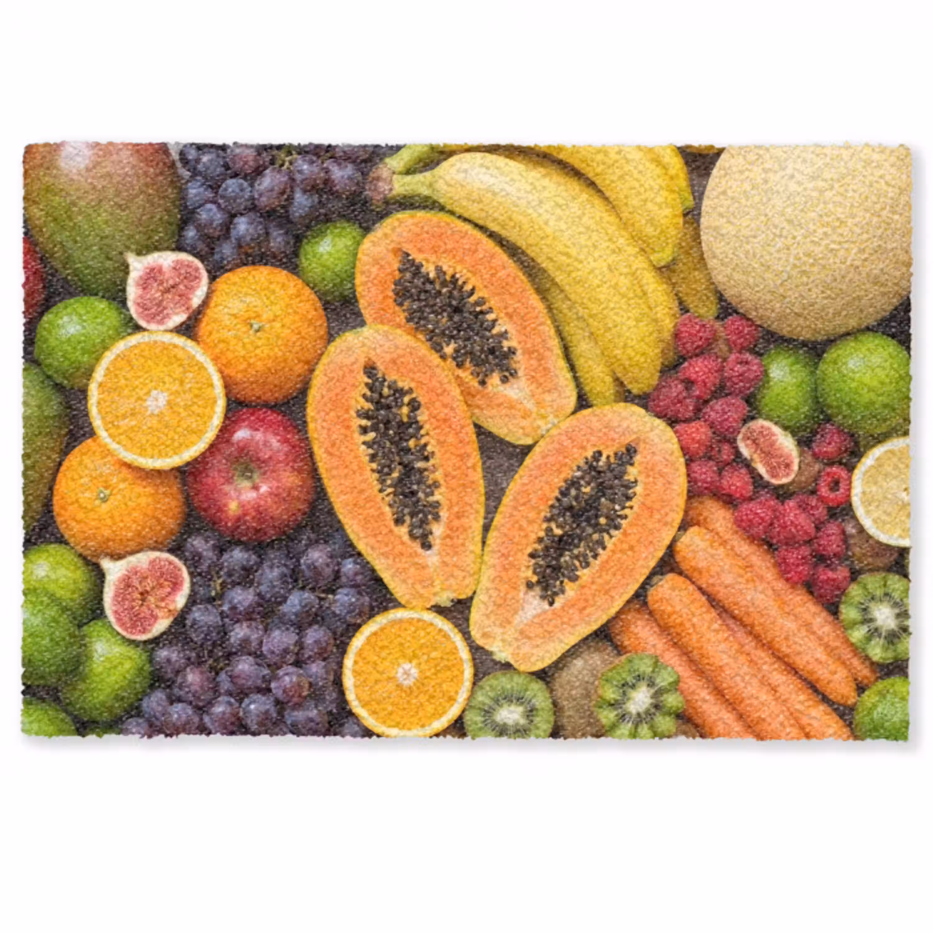 Eten - Fruit - Groenten - Vers - Kleurrijk Deurmat klein -zkaufland3d