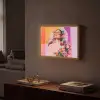 Portret - Vrouw - Abstract - Bloemen Light Box met batterij (Wandlamp) middel -sfeer1