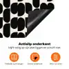 Modern - Patroon - Zwart Inductie beschermer vinyl 3mm klein 276 -zzzzzzz-td-onderkant