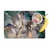 Goud - Blauw - Marmer Placemat vinyl groot -zzzproduct_Kitchenyeah-website